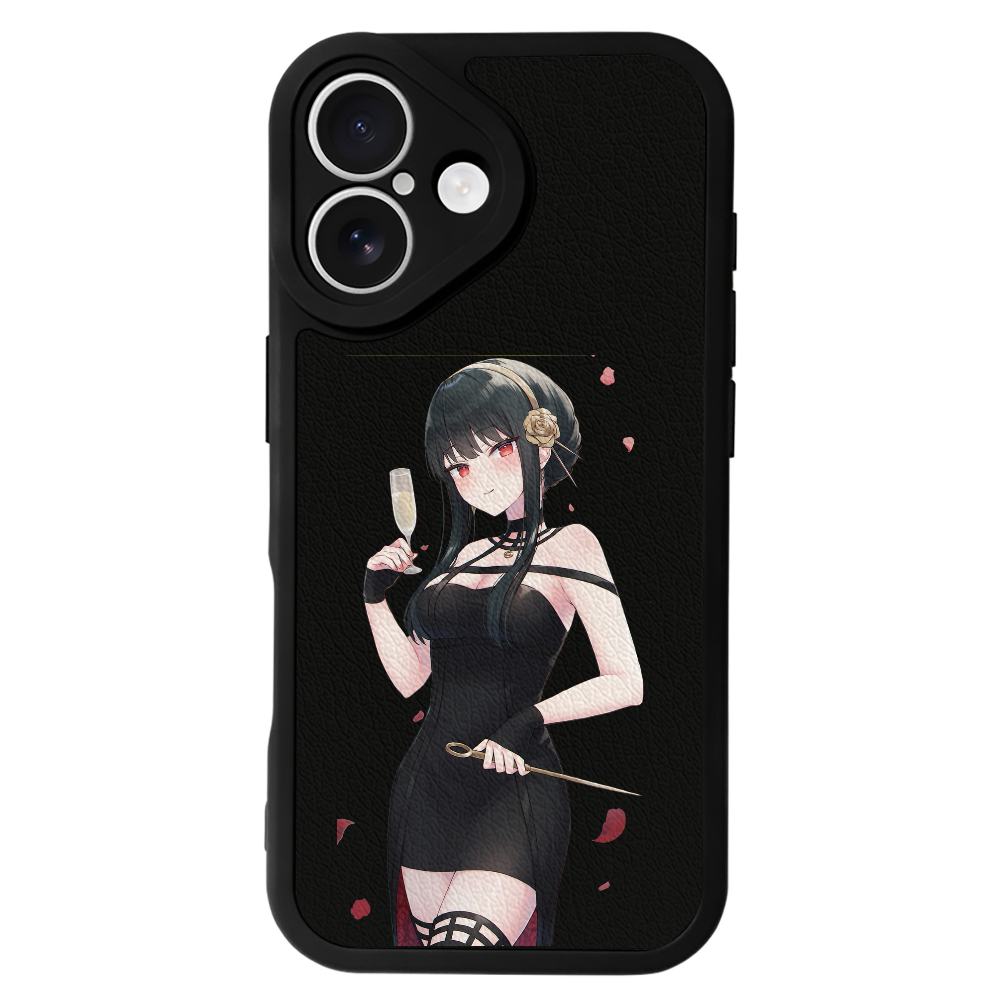 （画像用） SPY×FAMILY间谍家家酒 【iPhone 16シリーズ対応】シリコンスマホケース（レザー調） 材質：シリコン